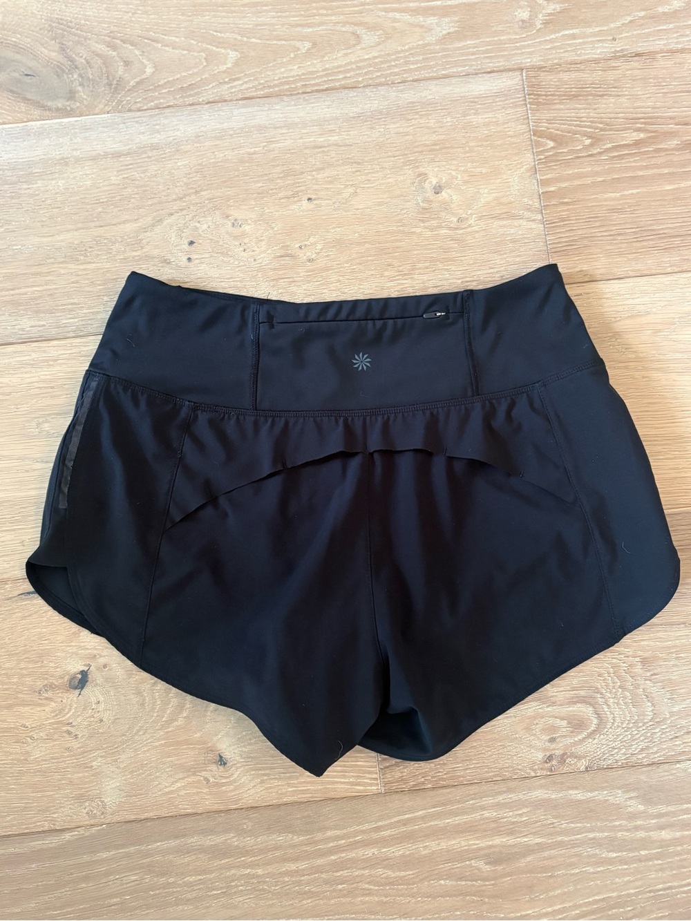 Women’s Black Performance Running Shorts